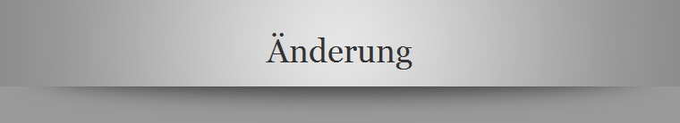 nderung